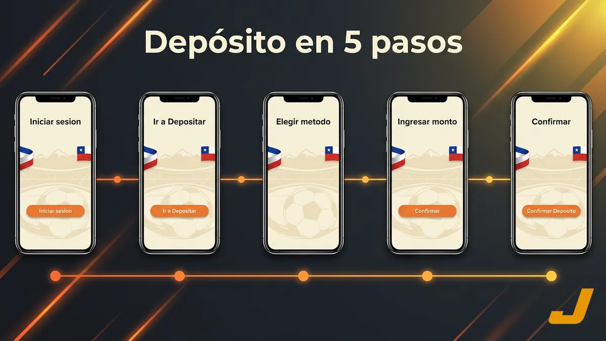 Guía paso a paso para hacer tu primer depósito en Juegalopro Chile