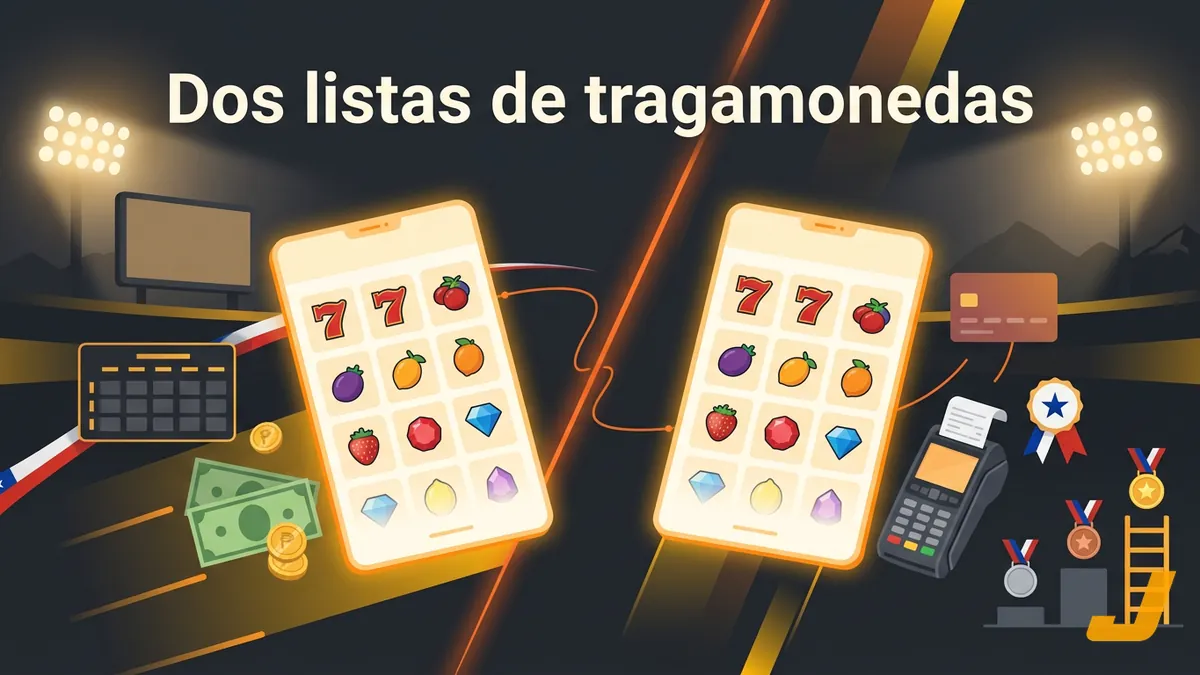 Comparación de listas de tragamonedas de Juegalopro Chile según distintas fuentes
