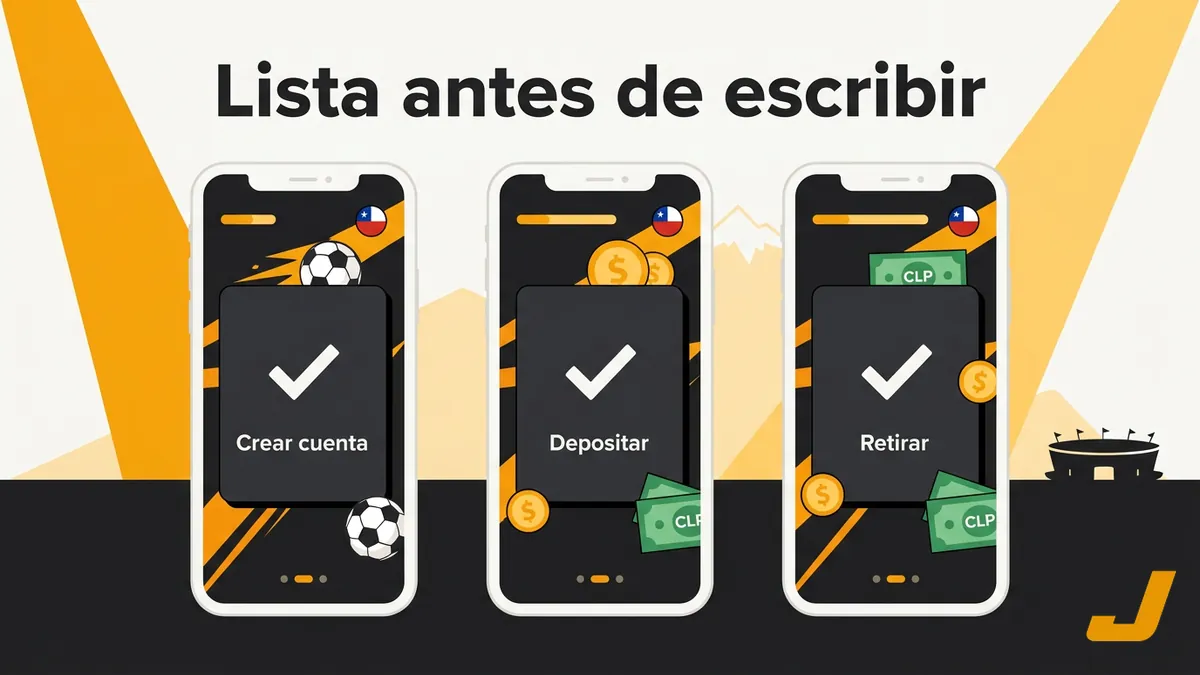 Lista de verificación antes de escribir a soporte por depósito o retiro en Juegalopro